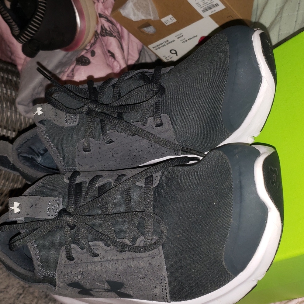 Under Armour grey womens sneakers 9.5